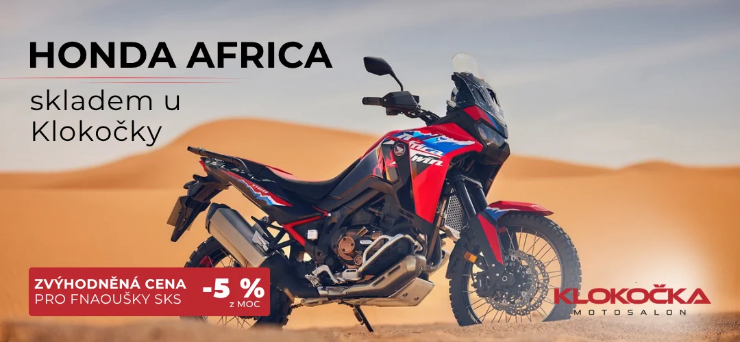 Honda Africa - sleva 5%